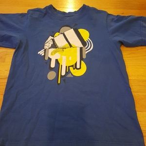 Adidas blue t-shirt